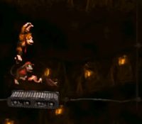 une photo d'Ã©cran de Donkey Kong Country sur Nintendo Super Nes